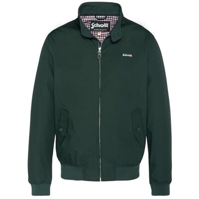 Schott NYC Herrenjacke, Dark Green, L Schott NYC Herrenjacke, Dark Green, L