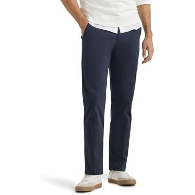 Lee , Harren Hosen, Extreme Motion Flat Front Regular Straight Pant, Navy Lee , Harren Hosen, Extreme Motion Flat Front Regular Straight Pant, Navy