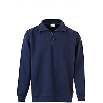 Velilla Marineblaue Half-Zip Sweatshirt - Sweatshirt Velilla Marineblaue Half-Zip Sweatshirt - Sweatshirt