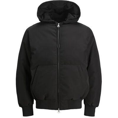 JACK & JONES JACK&JONES Herren Jcocollective Bomber Jacket Bomberjacke, Black, XXL JACK & JONES JACK&JONES Herren Jcocollective Bomber Jacket Bomberjacke, Black, XXL