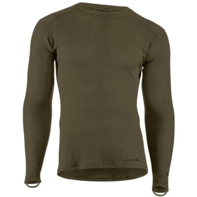 Carhartt MBL113 Base Force® mittelschweres Unterhemd für Herren, klassischer Rundhalsausschnitt, Burnt Olive, XX-Large Carhartt MBL113 Base Force® mittelschweres Unterhemd für Herren, klassischer Rundhalsausschnitt, Burnt Olive, XX-Large