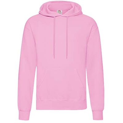 Fruit Of The Loom XL Hellrosa Herren Kapuzenpullover - Hoodie Fruit Of The Loom XL Hellrosa Herren Kapuzenpullover - Hoodie