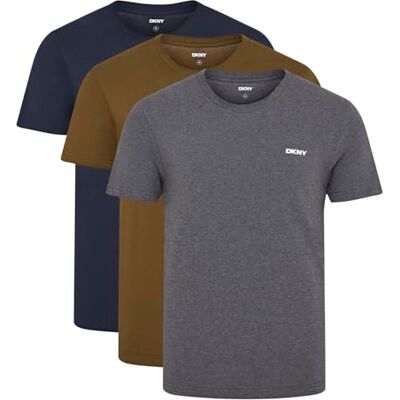 DKNY Herren Giants Herren-T-Shirt, Oliv/Anthrazit/Marineblau, M EU DKNY Herren Giants Herren-T-Shirt, Oliv/Anthrazit/Marineblau, M EU