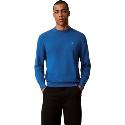 Calvin Jeans Herren LS EZ Cotton CREWNK Sweater 12GG LV04RC309G Sweaters, Blau (Royal Lagoon), XXL, Blau (Royal Lagoon), XXL Calvin Jeans Herren LS EZ Cotton CREWNK Sweater 12GG LV04RC309G Sweaters, Blau (Royal Lagoon), XXL, Blau (Royal Lagoon), XXL