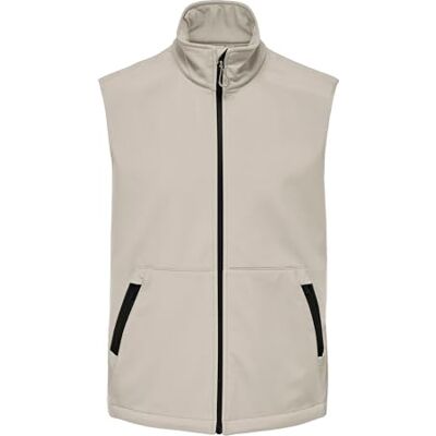 Only & Sons Herren Onsbowie Life Vest Otw, Grau, M EU Only & Sons Herren Onsbowie Life Vest Otw, Grau, M EU