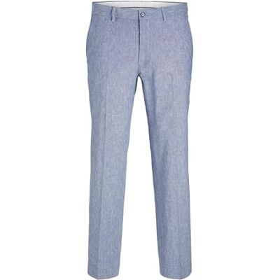 JACK & JONES Jprriviera Linen Trouser Slim Fit Sn JACK & JONES Jprriviera Linen Trouser Slim Fit Sn