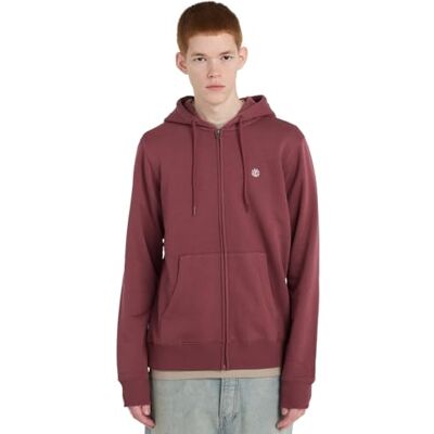 Element Icon Embroidery Sweatshirt mit Reißverschluss Männer XS Lila Element Icon Embroidery Sweatshirt mit Reißverschluss Männer XS Lila