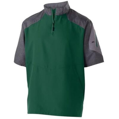 Holloway Herren Raider Kurzarm-Pullover Hemd, Carbon Print/Forest, XX-Large Holloway Herren Raider Kurzarm-Pullover Hemd, Carbon Print/Forest, XX-Large