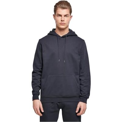 Build Your Brand Basic Hoody – Herren & Damen Hoodie im Regular Fit aus Baumwoll-Mix mit Kapuze, Kängurutasche & Bündchen, ideal für Alltag, Freizeit & Veredelung,Navy,5XL Build Your Brand Basic Hoody – Herren & Damen Hoodie im Regular Fit aus Baumwoll-Mix mit Kapuze, Kängurutasche & Bündchen, ideal für Alltag, Freizeit & Veredelung,Navy,5XL