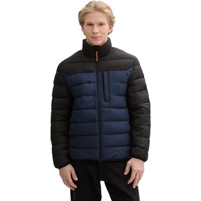TOM TAILOR Denim Leichte Steppjacke, Black, M TOM TAILOR Denim Leichte Steppjacke, Black, M