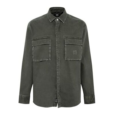 Mavi Herren Two Pocket Shirt Hemd, Climbing ivy, S Mavi Herren Two Pocket Shirt Hemd, Climbing ivy, S
