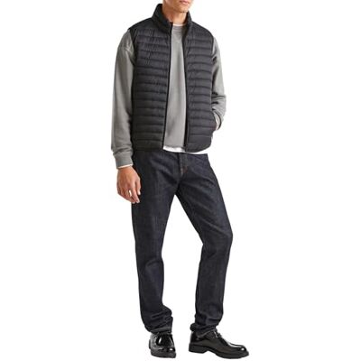 United Herren GILET 2BA2UJ005 Anzugjacke, NERO, United Herren GILET 2BA2UJ005 Anzugjacke, NERO,