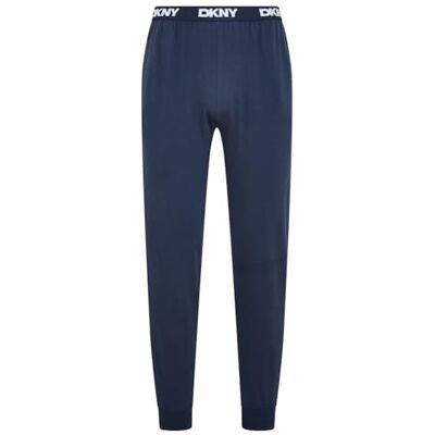 DKNY Reebok Herren Mens Loungewear Jersey Trousers with Branded Waistband Sweatpants, Blau, XL EU DKNY Reebok Herren Mens Loungewear Jersey Trousers with Branded Waistband Sweatpants, Blau, XL EU