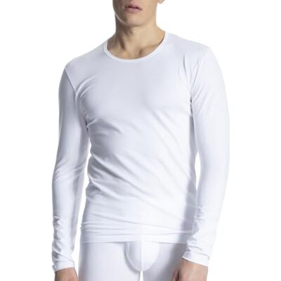 CALIDA Cotton Code Langarmshirt Herren Weiss 56 CALIDA Cotton Code Langarmshirt Herren Weiss 56