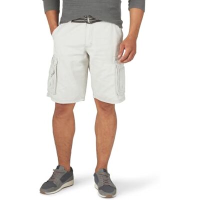 Lee , Harren Shorts, New Belted Wyoming Cargo Short, Cadet Gray Lee , Harren Shorts, New Belted Wyoming Cargo Short, Cadet Gray