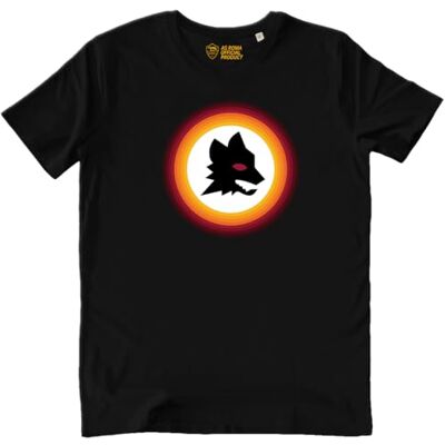 AS Roma T-Shirt für Erwachsene mit Wolken-Aufdruck Stadion Schwarz XXL AS Roma T-Shirt für Erwachsene mit Wolken-Aufdruck Stadion Schwarz XXL