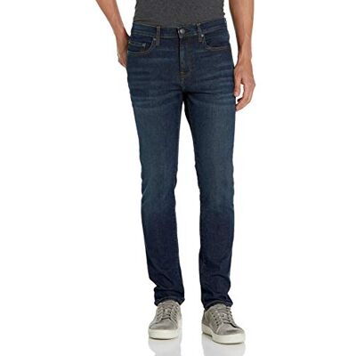 Amazon Herren Jeans, Skinny-Fit-Comfort-Stretch Auslauffarben, Dunkelblau Vintage, 32W / 29L Amazon Herren Jeans, Skinny-Fit-Comfort-Stretch Auslauffarben, Dunkelblau Vintage, 32W / 29L