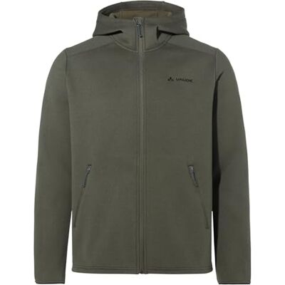 VAUDE Herren Fleecejacke Idris Fleece Hoody, wärmend, pflegleicht, atmungsaktiv und trocknet schnell, khaki, XL VAUDE Herren Fleecejacke Idris Fleece Hoody, wärmend, pflegleicht, atmungsaktiv und trocknet schnell, khaki, XL