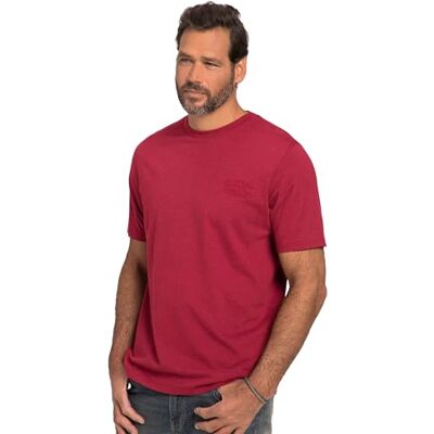 JP 1880 , Herren, Große Größen, T-Shirt, Halbarm, Melange-Jersey JP 1880 , Herren, Große Größen, T-Shirt, Halbarm, Melange-Jersey