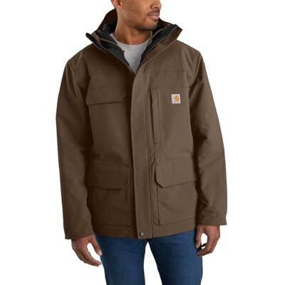 Carhartt Super Dux Relaxed Fit Isolierter traditioneller Mantel Herren Braun XXL Carhartt Super Dux Relaxed Fit Isolierter traditioneller Mantel Herren Braun XXL