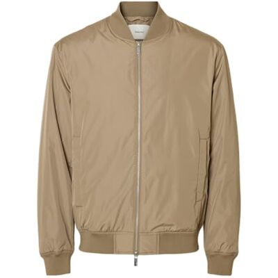 SELECTED MEN Herren Slhchris Bomber JKT #S, Weathered Teak, x_l SELECTED MEN Herren Slhchris Bomber JKT #S, Weathered Teak, x_l
