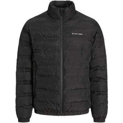 JACK & JONES Herren Jjalpes Heat Quilted Puffer Jacket Aw25, Black, m JACK & JONES Herren Jjalpes Heat Quilted Puffer Jacket Aw25, Black, m