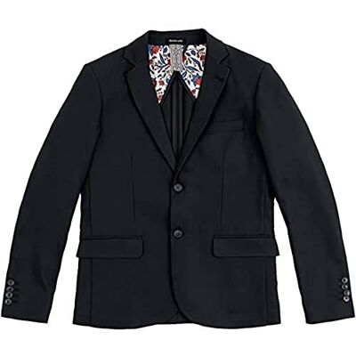 Gianni Lupo GN21592 Herrenjacke, Schwarz, 52 Gianni Lupo GN21592 Herrenjacke, Schwarz, 52