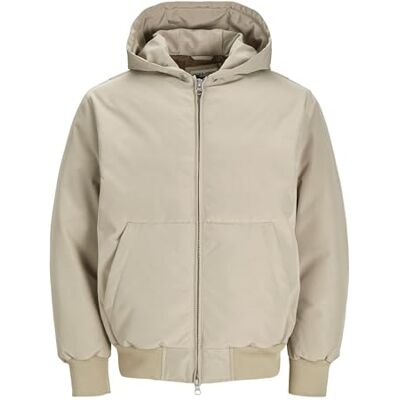 JACK & JONES JACK&JONES Herren Jcocollective Bomber Jacket Bomberjacke, Crockery, XS JACK & JONES JACK&JONES Herren Jcocollective Bomber Jacket Bomberjacke, Crockery, XS