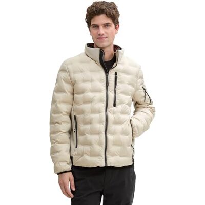 TOM TAILOR Hybrid Weste mit Abnehmbarer Kapuze, Mystical Blue, M TOM TAILOR Hybrid Weste mit Abnehmbarer Kapuze, Mystical Blue, M