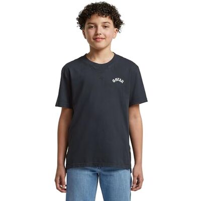 G-STAR Boys Nifous T-Shirt, Blau (Salute D29745-01-C742), 14 G-STAR Boys Nifous T-Shirt, Blau (Salute D29745-01-C742), 14