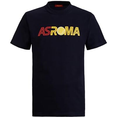 AS Roma T-Shirt Man Blue International Tennis Asrom M AS Roma T-Shirt Man Blue International Tennis Asrom M