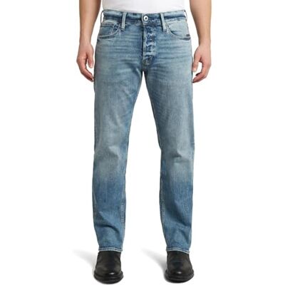 G-STAR Men's Streem Slim Tapered, Colour Blue, Size: Waist 36, Inseam 34 G-STAR Men's Streem Slim Tapered, Colour Blue, Size: Waist 36, Inseam 34