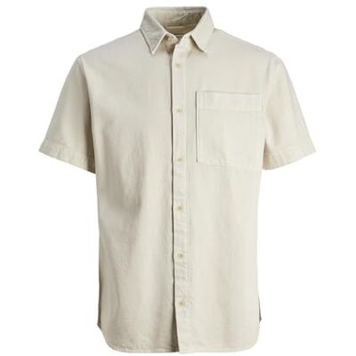 JACK & JONES Jjicreek Jjshirt S/S Wi 075 Sn JACK & JONES Jjicreek Jjshirt S/S Wi 075 Sn