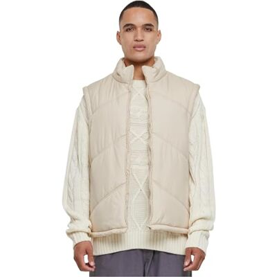 Urban Classics Herren Weste Arrow Puffer Vest wetsand XXL Urban Classics Herren Weste Arrow Puffer Vest wetsand XXL