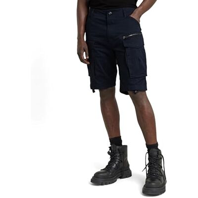 G-STAR Herren Rovic Zip Relaxed Shorts, Blau (Salute D08566-5126-C742), 27 G-STAR Herren Rovic Zip Relaxed Shorts, Blau (Salute D08566-5126-C742), 27