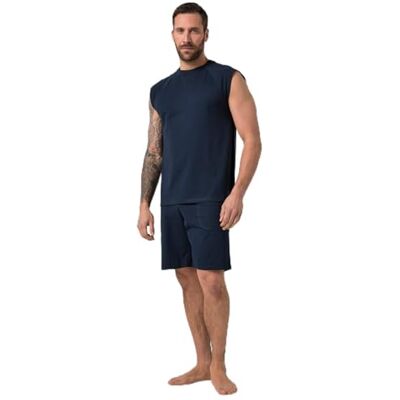 JP 1880 Herren große Größen Übergrößen Menswear L-8XL Schlafanzug, Tanktop, 1/2 JP 1880 Herren große Größen Übergrößen Menswear L-8XL Schlafanzug, Tanktop, 1/2