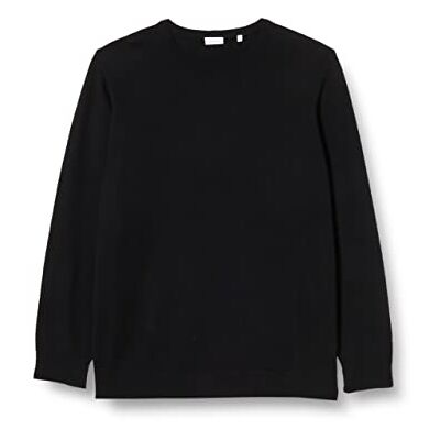 Seidensticker Herren Regular Fit Rundhals Pullover Sweater, Schwarz, XL EU Seidensticker Herren Regular Fit Rundhals Pullover Sweater, Schwarz, XL EU