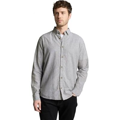 TOM TAILOR Regular Fit Hemd mit Leinen TOM TAILOR Regular Fit Hemd mit Leinen