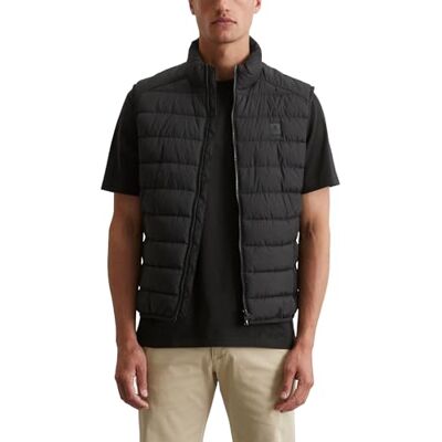 Marc O' Polo Herren Steppweste Übergangsjacke wasserabweisend, Schwarz (Black), XS Marc O' Polo Herren Steppweste Übergangsjacke wasserabweisend, Schwarz (Black), XS