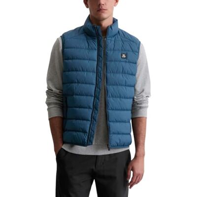 Marc O' Polo Marc OߴPolo Herren Steppweste mit Stehkragen leicht, Blau (Blue Daze), 3XL Marc O' Polo Marc OߴPolo Herren Steppweste mit Stehkragen leicht, Blau (Blue Daze), 3XL