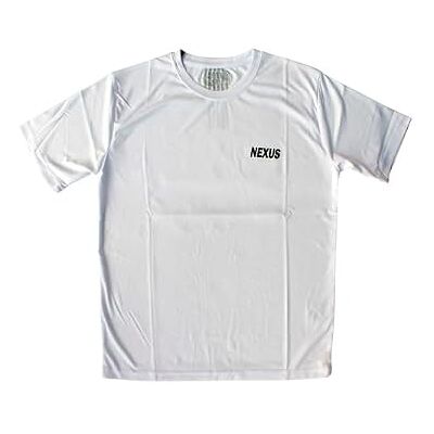 Nexus Weißes Kurzarm-T-Shirt für Herren Nexus Weißes Kurzarm-T-Shirt für Herren