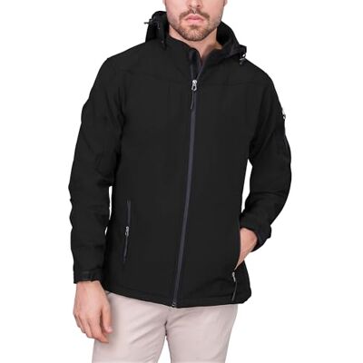 HRM Herren 1101 Jacket, Black, 5XL HRM Herren 1101 Jacket, Black, 5XL