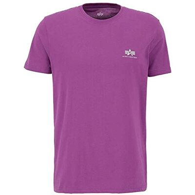 Alpha Backprint T T-Shirt für Herren Dark Magenta Alpha Backprint T T-Shirt für Herren Dark Magenta