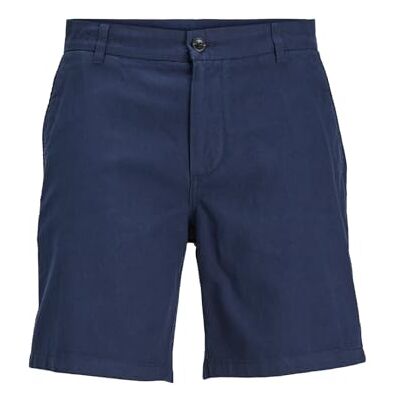 JACK & JONES Herren Chino Shorts Verjüngt Chino, Navy Blazer,S JACK & JONES Herren Chino Shorts Verjüngt Chino, Navy Blazer,S