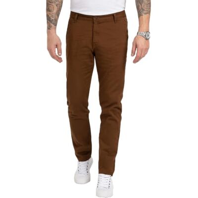 Rock Creek Chino Hose Herren Regular Fit Stoffhose aus Baumwolle RC-2083 Elegante Chinohose für Herren aus 100 % Baumwolle mit geradem Bein, klassische Businesshose für Büro, Alltag und Freizeit Rock Creek Chino Hose Herren Regular Fit Stoffhose aus Baumwolle RC-2083 Elegante Chinohose für Herren aus 100 % Baumwolle mit geradem Bein, klassische Businesshose für Büro, Alltag und Freizeit