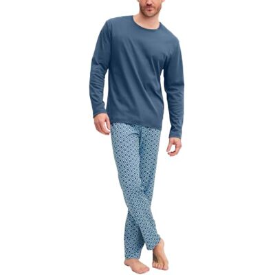 CALIDA Relax Streamline Pyjama Herren Atlantic Blue 50 CALIDA Relax Streamline Pyjama Herren Atlantic Blue 50