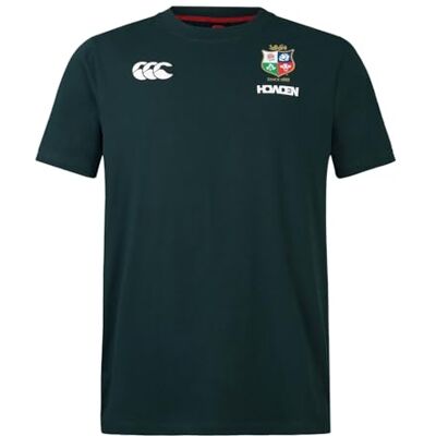 Canterbury Herren British and Irish Lions Baumwolljersey, Skarabäus, Größe S Canterbury Herren British and Irish Lions Baumwolljersey, Skarabäus, Größe S