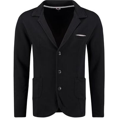 KEY LARGO Herren MSW KLBOMBAY Jacket Lässiger Blazer, Black (1100), M KEY LARGO Herren MSW KLBOMBAY Jacket Lässiger Blazer, Black (1100), M