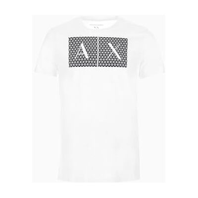 Armani Exchange Herren 8nztck T-Shirt, Weiß, M Armani Exchange Herren 8nztck T-Shirt, Weiß, M