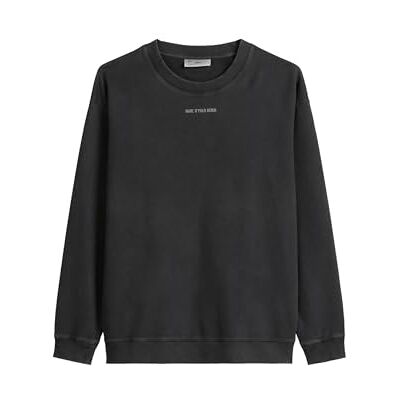 Marc O' Polo Marc OߴPolo Denim Herren Sweatshirt mit Logo-Print Relaxed Fit, Schwarz (Black), L Marc O' Polo Marc OߴPolo Denim Herren Sweatshirt mit Logo-Print Relaxed Fit, Schwarz (Black), L